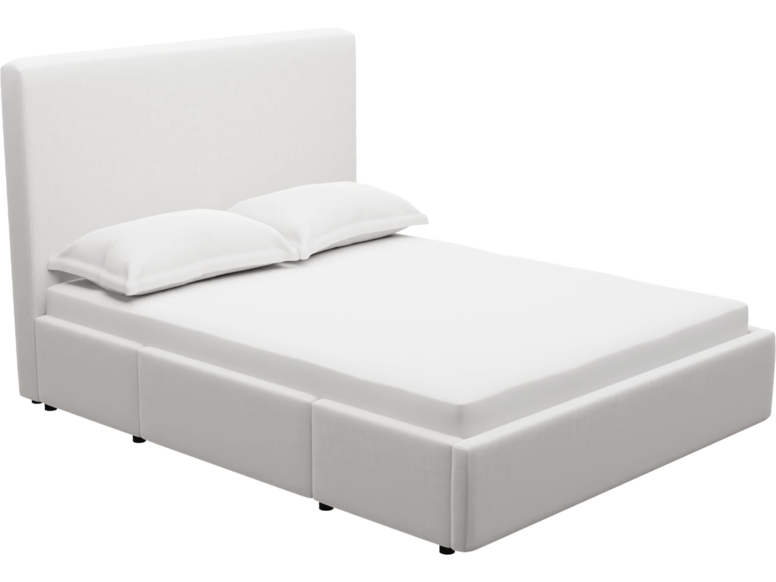 Aria Drawer Bed Muse Frost color Muse Frost