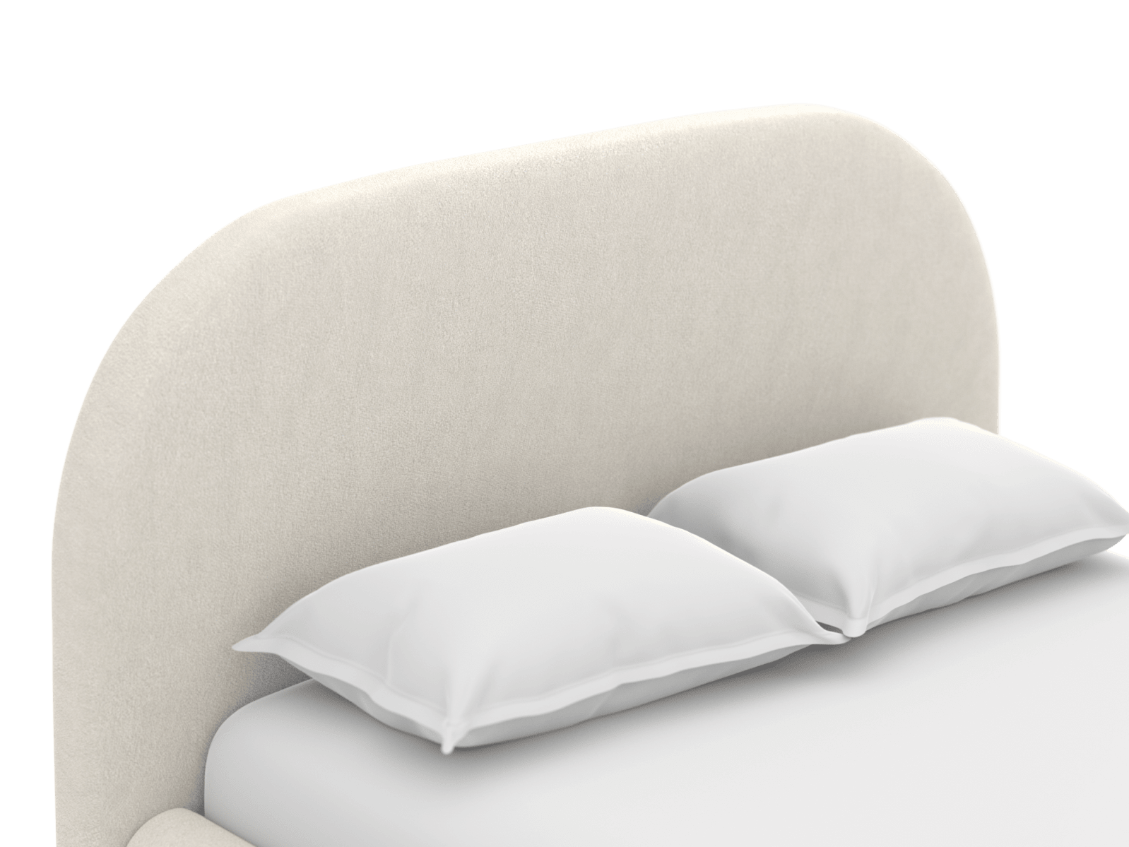 Capri Gas Lift Bed California Ivory color California Ivory