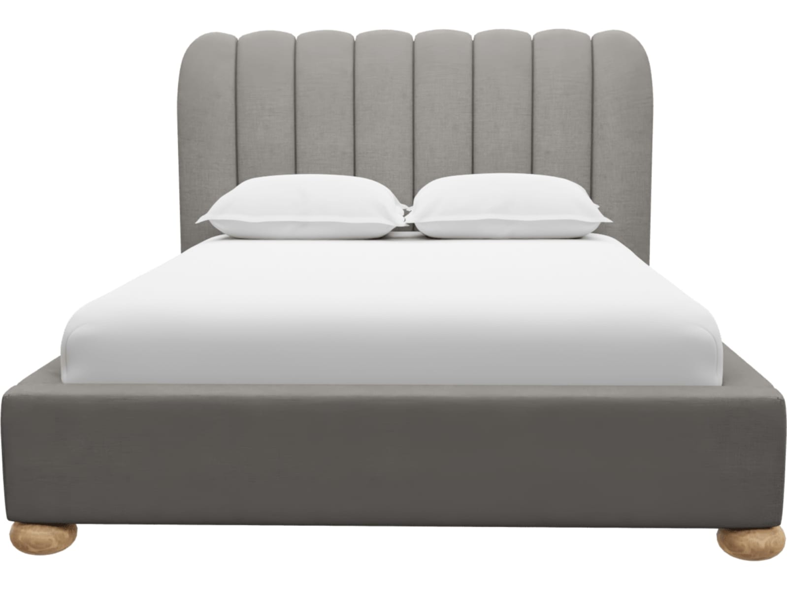Maeve Bed Isla Soft Grey color Isla Soft Grey