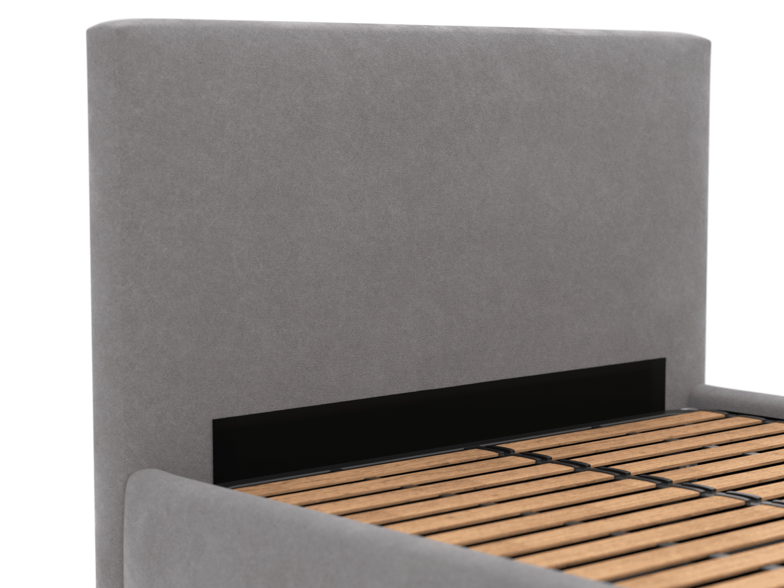 Haven Gas Lift Bed View Steel color View Steel
