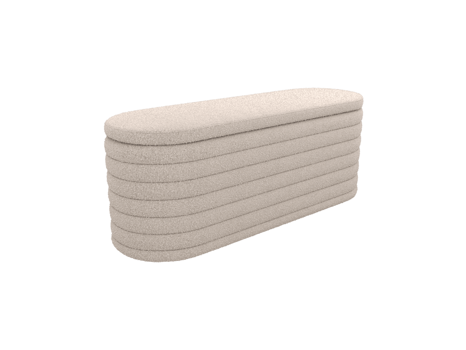Topia Blanket Box Boucle Pumice color Boucle Pumice