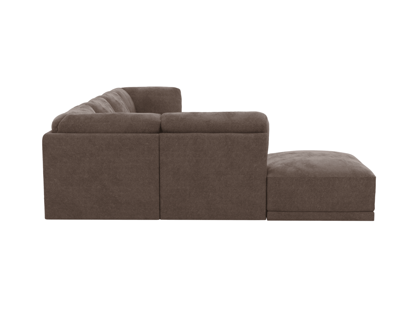 Emily Muse Mink Modular Sofa - 6 Seater color Muse Mink