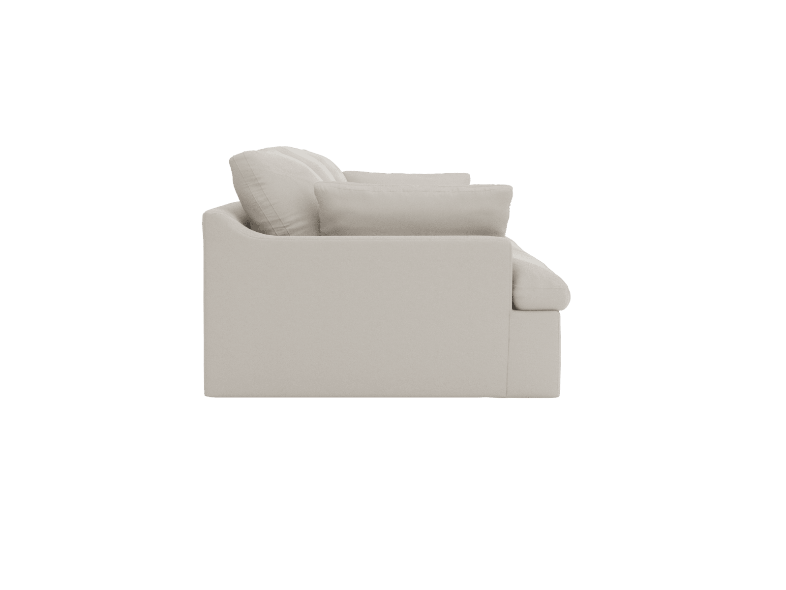 Retreat View Cream Modular Sofa - 3 Piece color View Cream