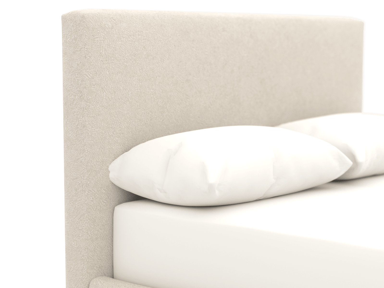 Haven Gas Lift Bed Muse Flax King Single color Muse Flax