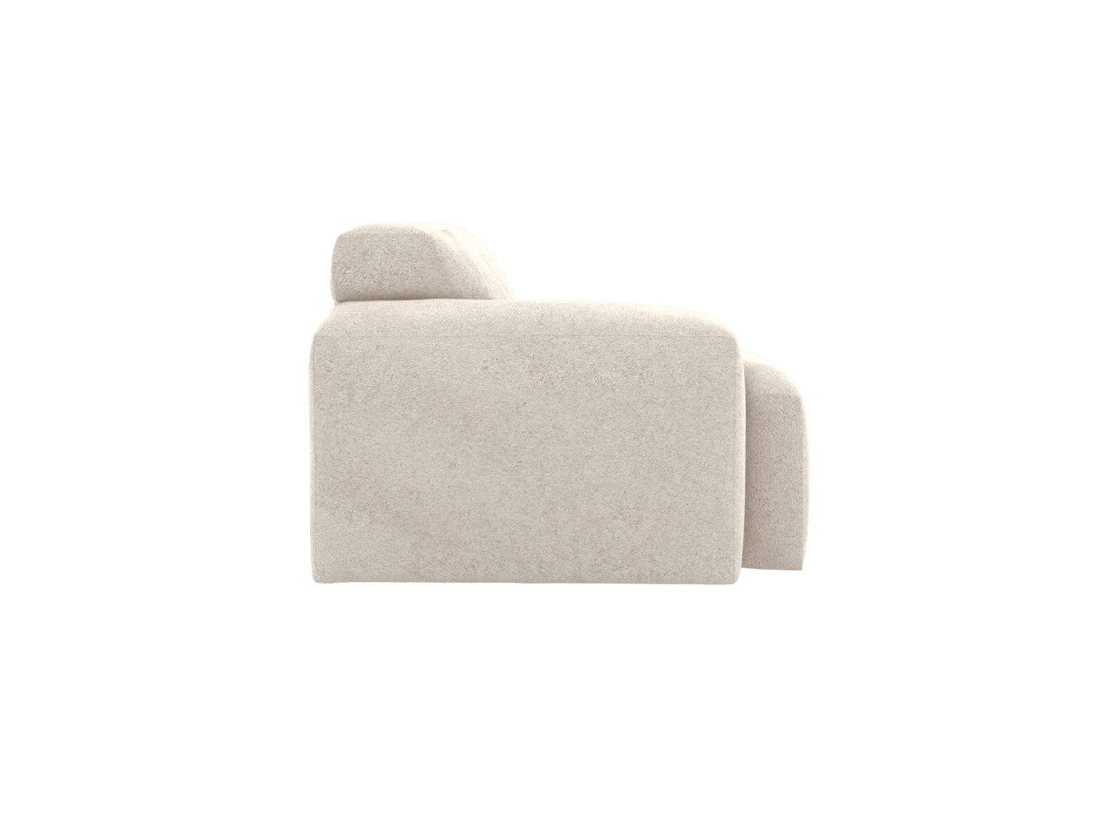 Copenhagen Avon Mineral Left Arm Facing Sofa Module color Avon Mineral