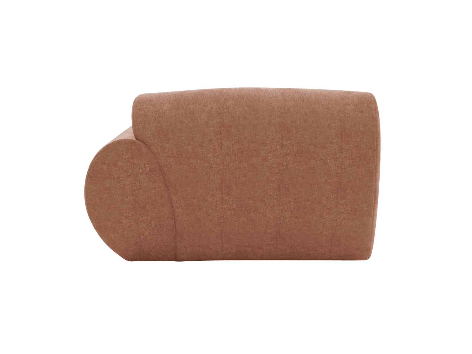 Malmo Muse Dusk 1 Seat Right Arm Facing Sofa Module color Muse Dusk