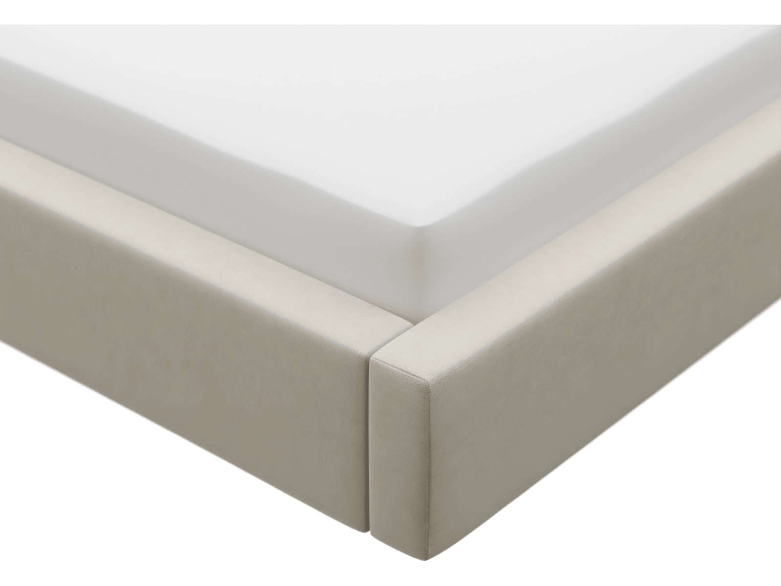 Felix Gas Lift Bed Muse Flax color Muse Flax