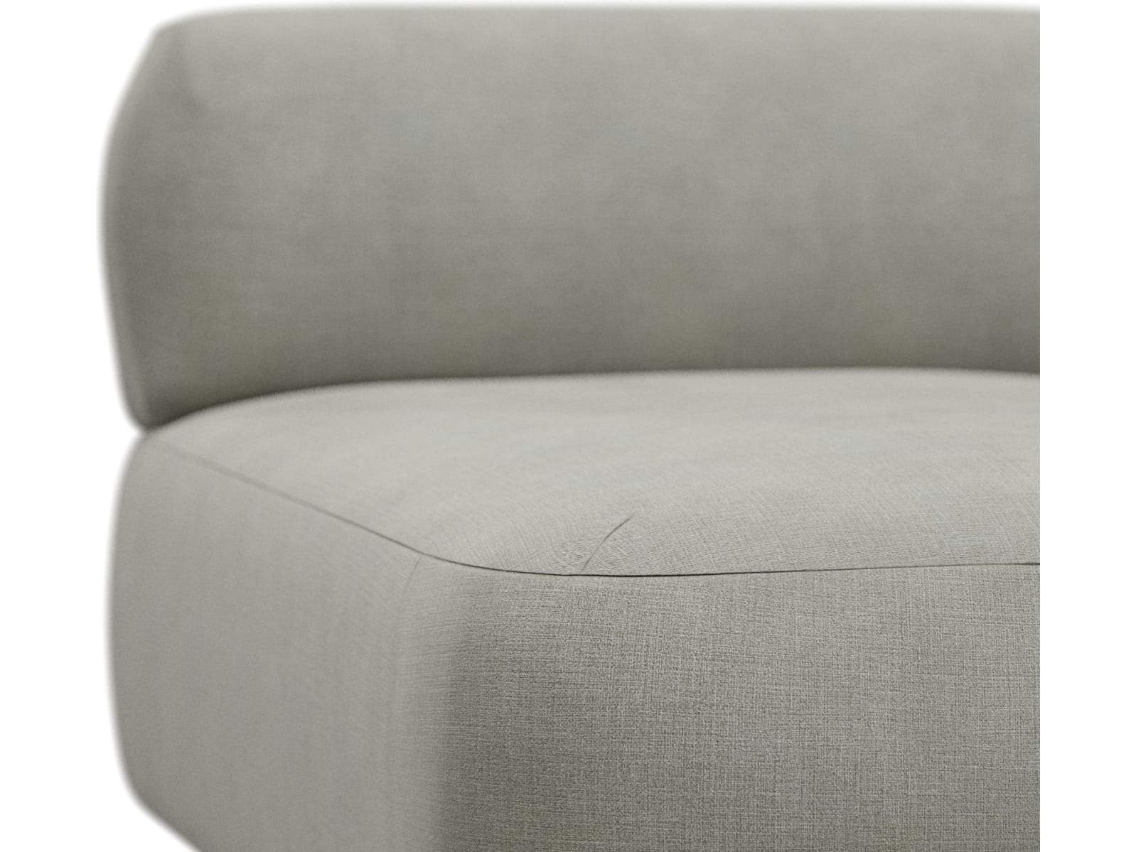 Beckett Toorak Pebble Sofa Module Chaise color Toorak Pebble