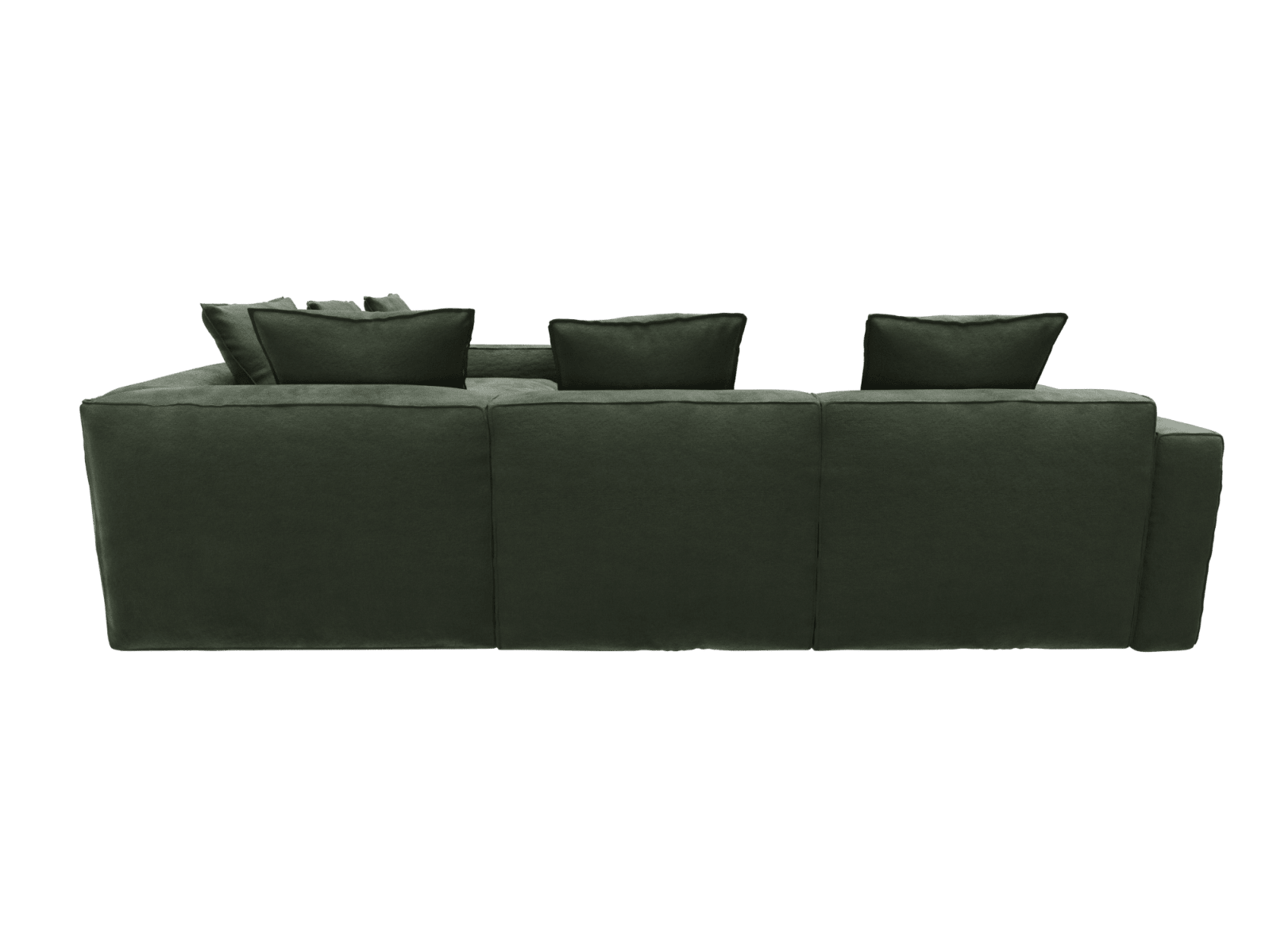 Riley Apt Muse Forest Corner Sofa - 5 Seater color Muse Forest