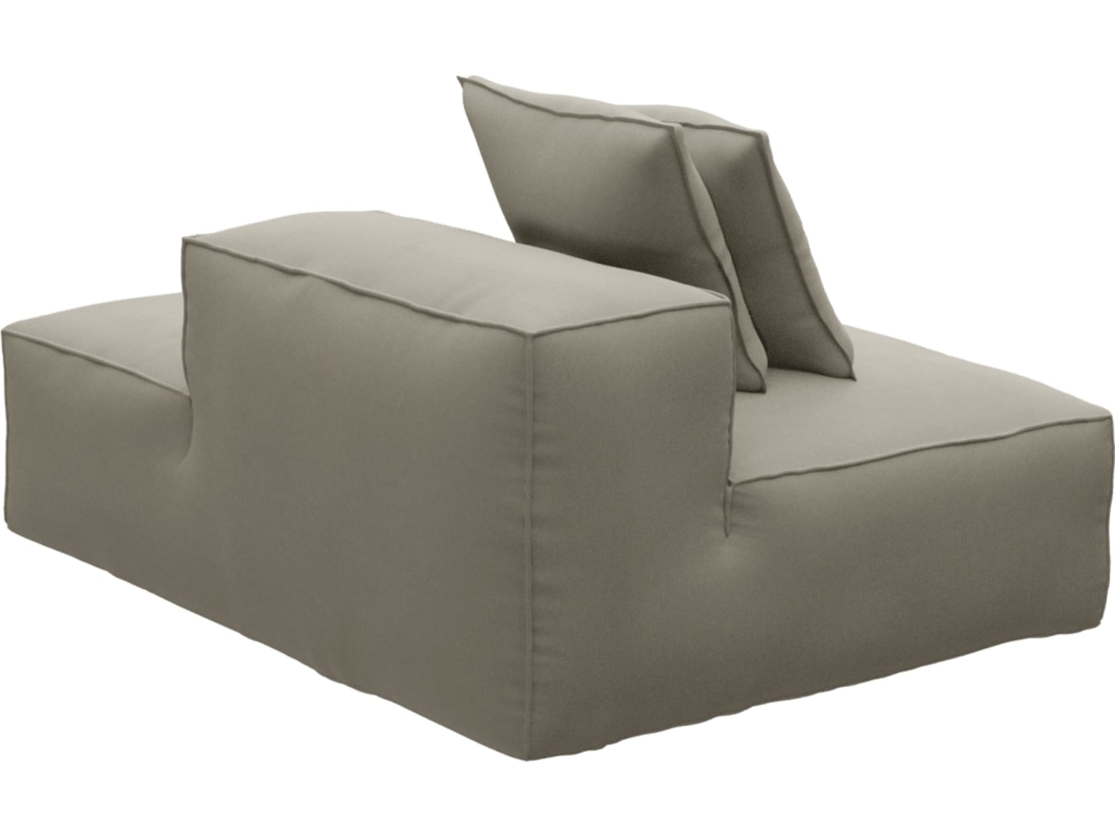 Riley Plaza Natural Module Terminal Right color Plaza Natural