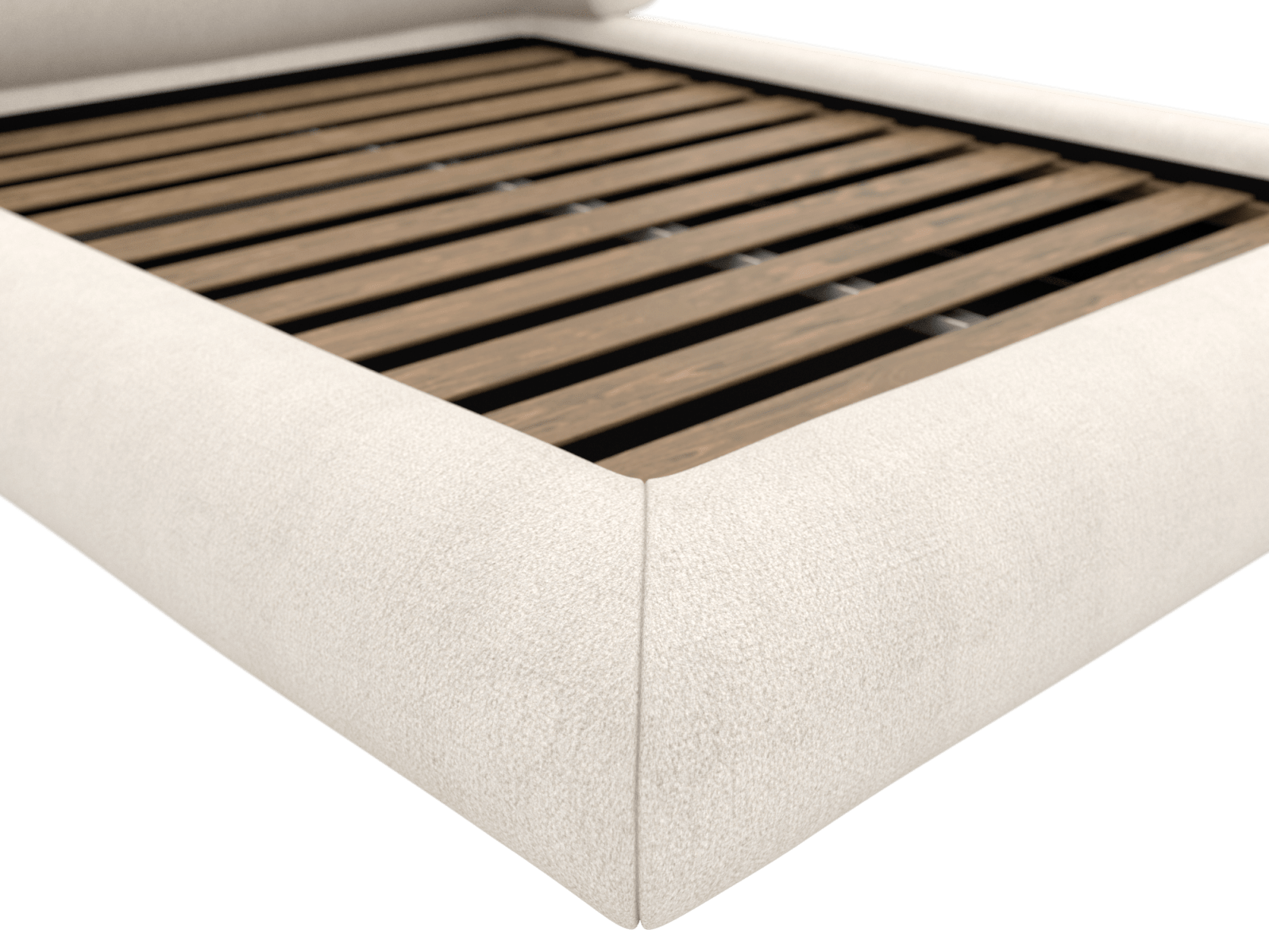 Frankie Bed Noa Fog color Noa Fog