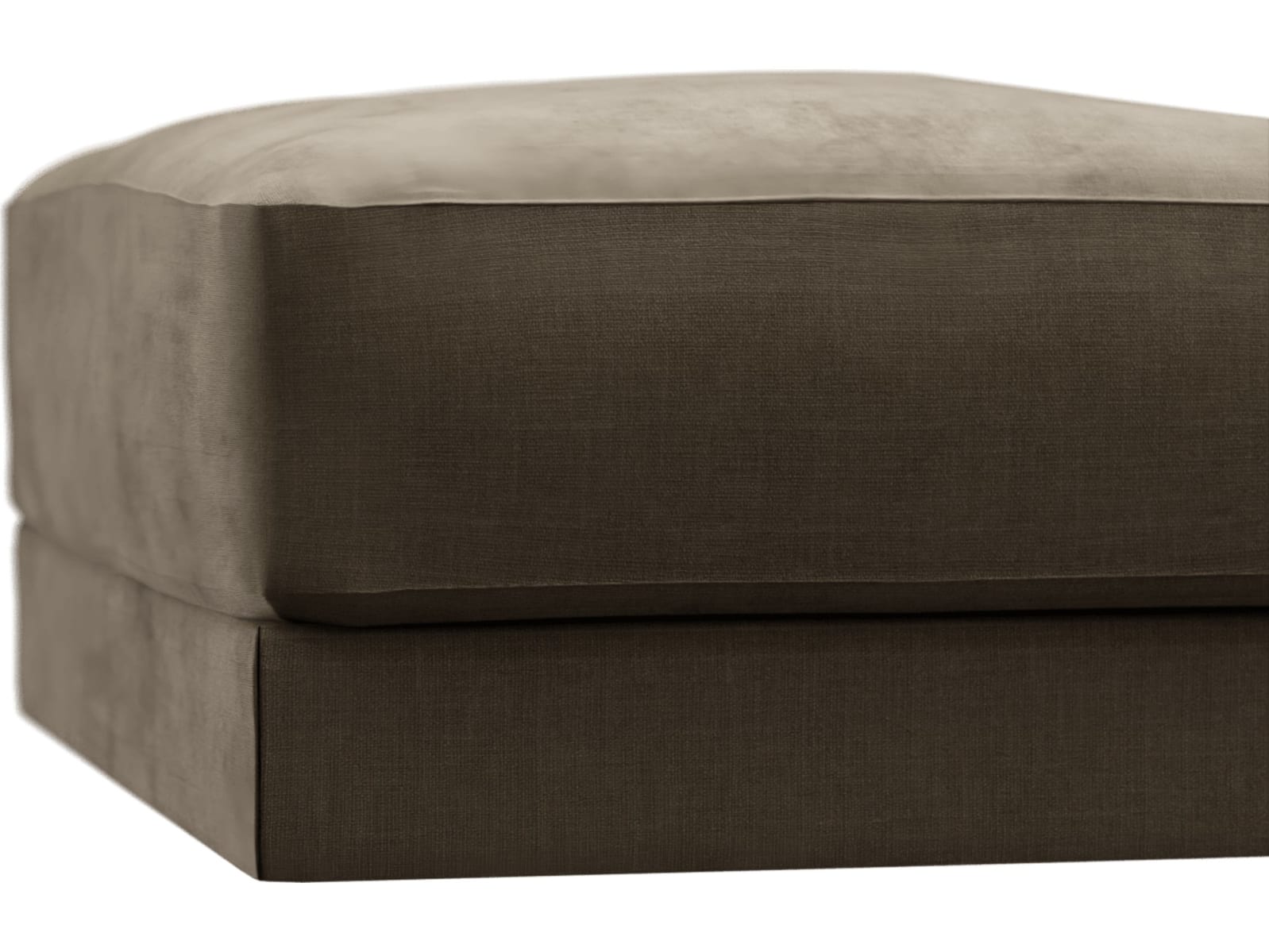 Monica Tribute Walnut Ottoman color Tribute Walnut