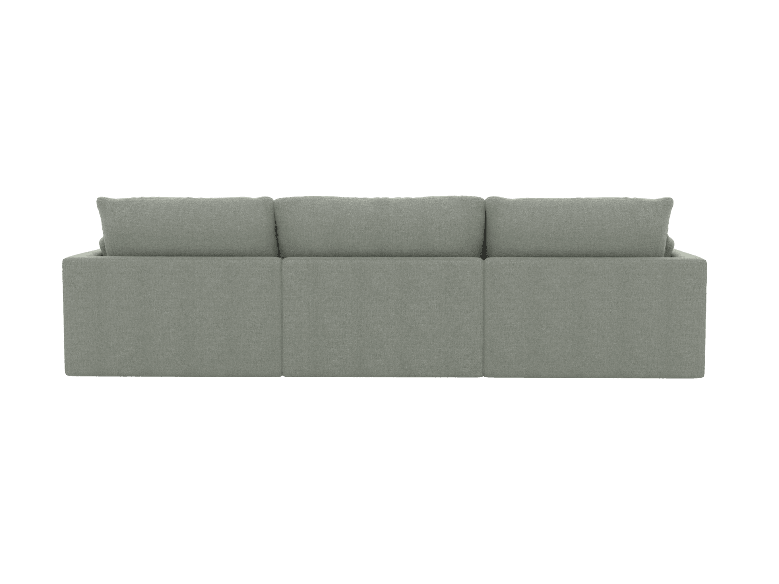 Willow Avon Sage Chaise Sofa - 3 Seater color Avon Sage
