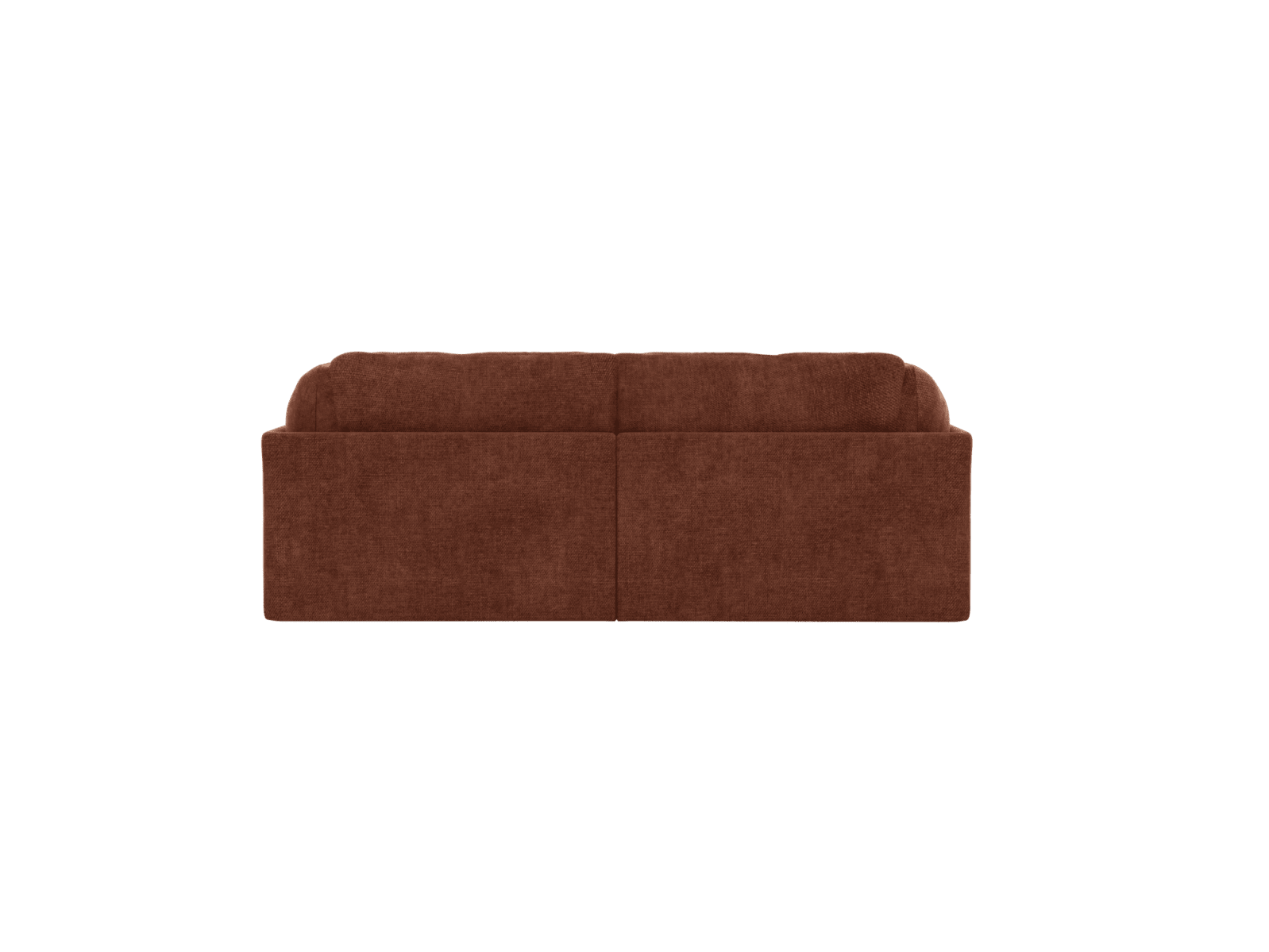 Finley Muse Rust Modular Sofa - 2 Seater color Muse Rust