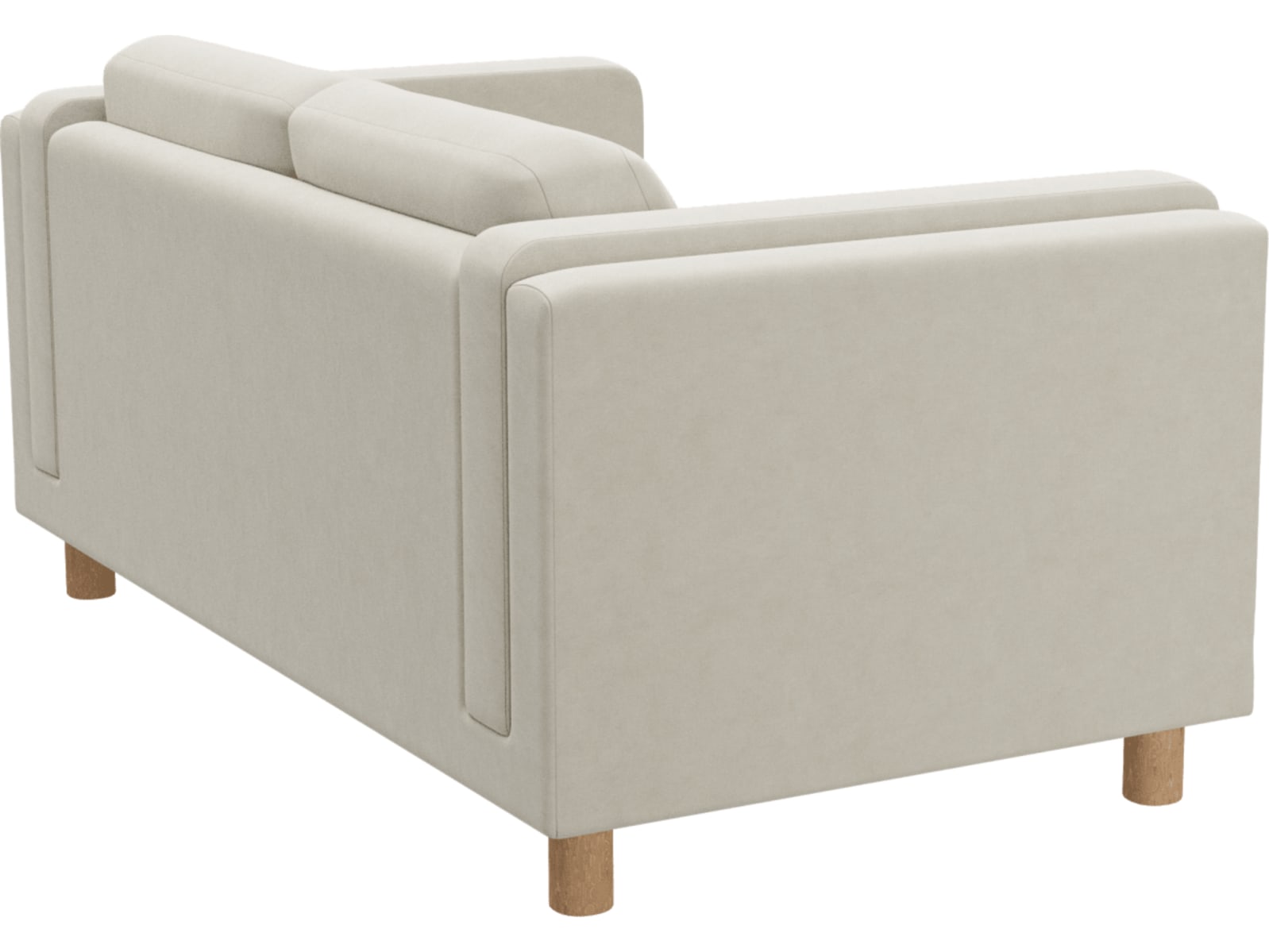 Hayes Muse Flax Sofa - 2 Seater color Muse Flax