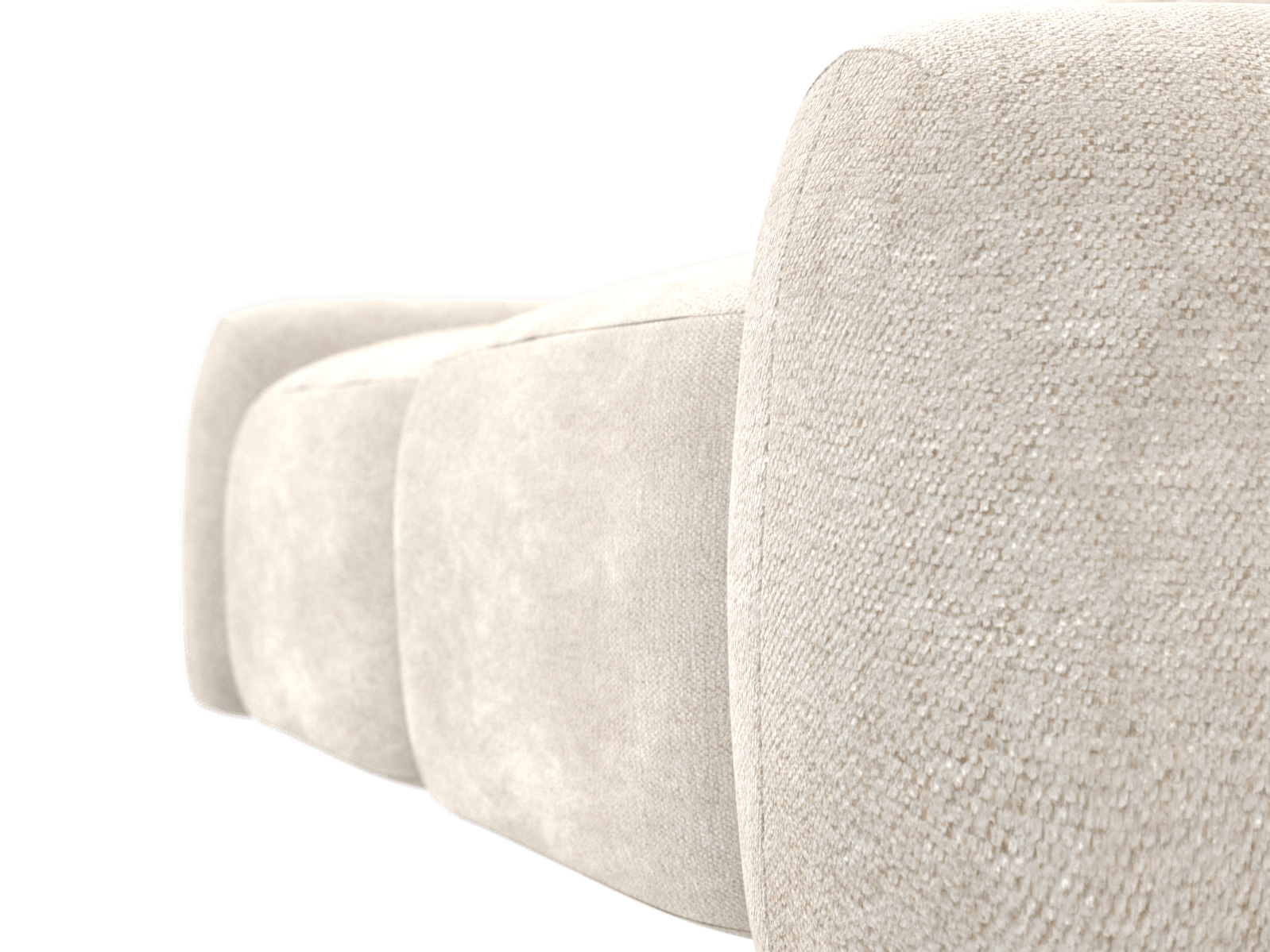 Beckett Avon Mineral Modular Sofa - 2 Seater color Avon Mineral
