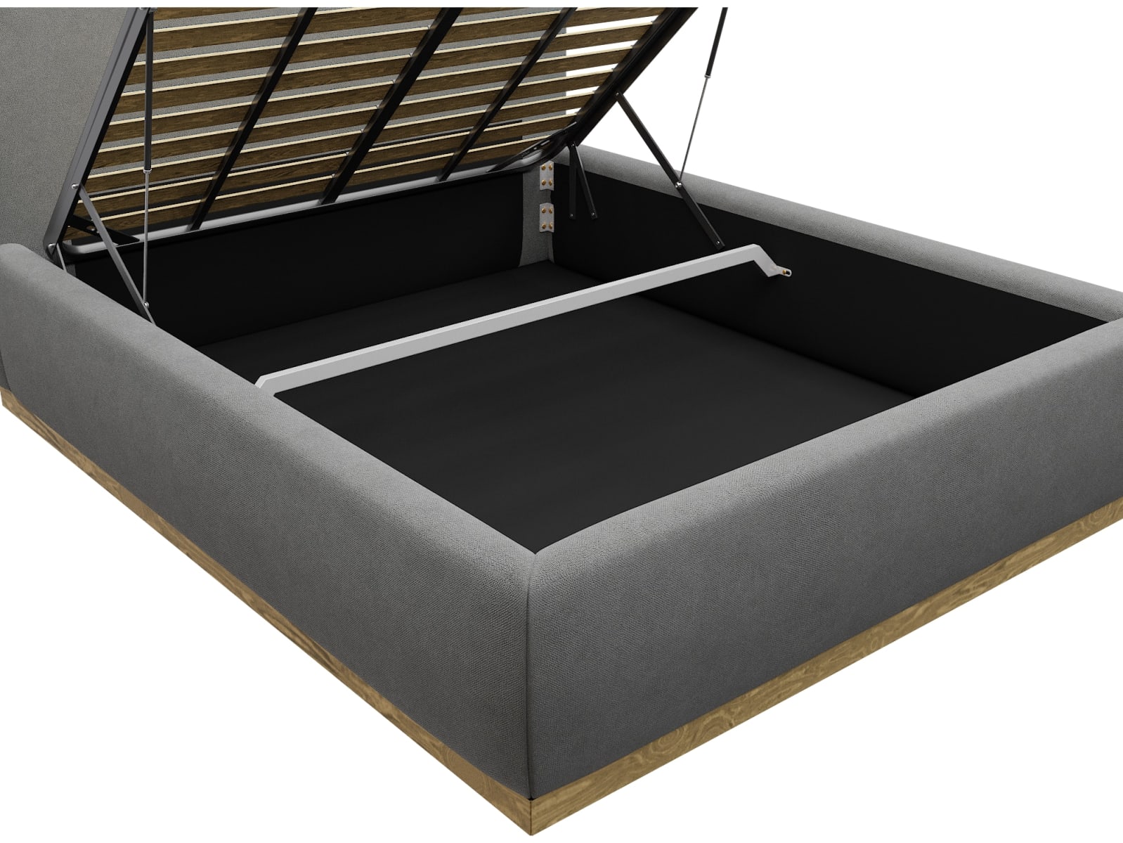 Haven Gas Lift Bed Maya Flint color Maya Flint