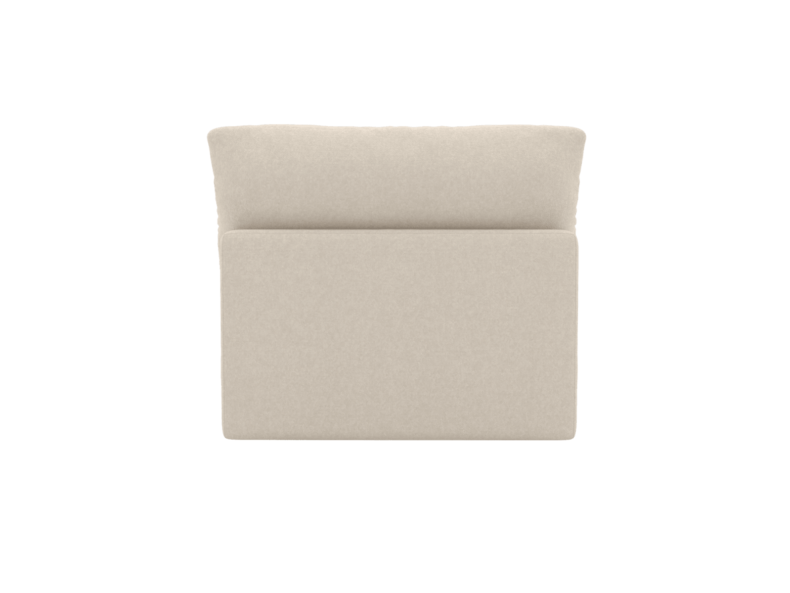Willow Tribute Shell Armless Sofa Module color Tribute Shell