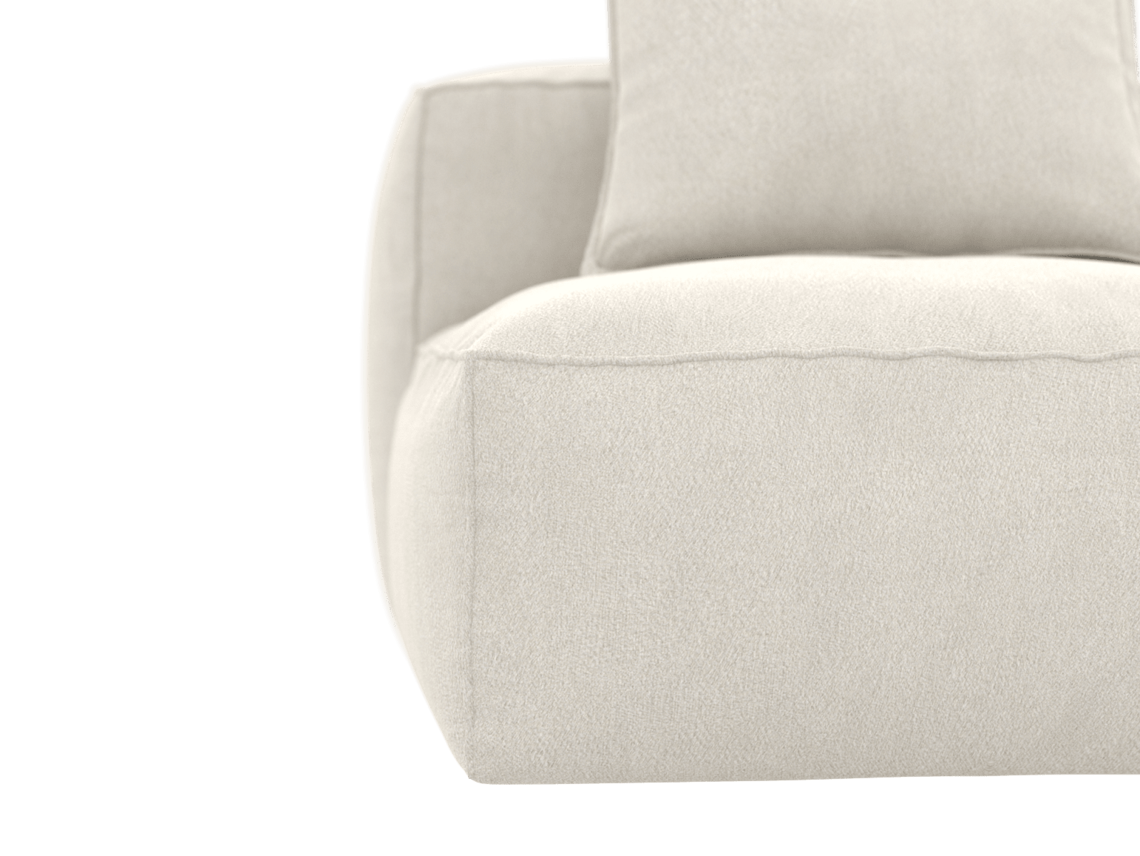 Riley California Ivory Module Armless color California Ivory