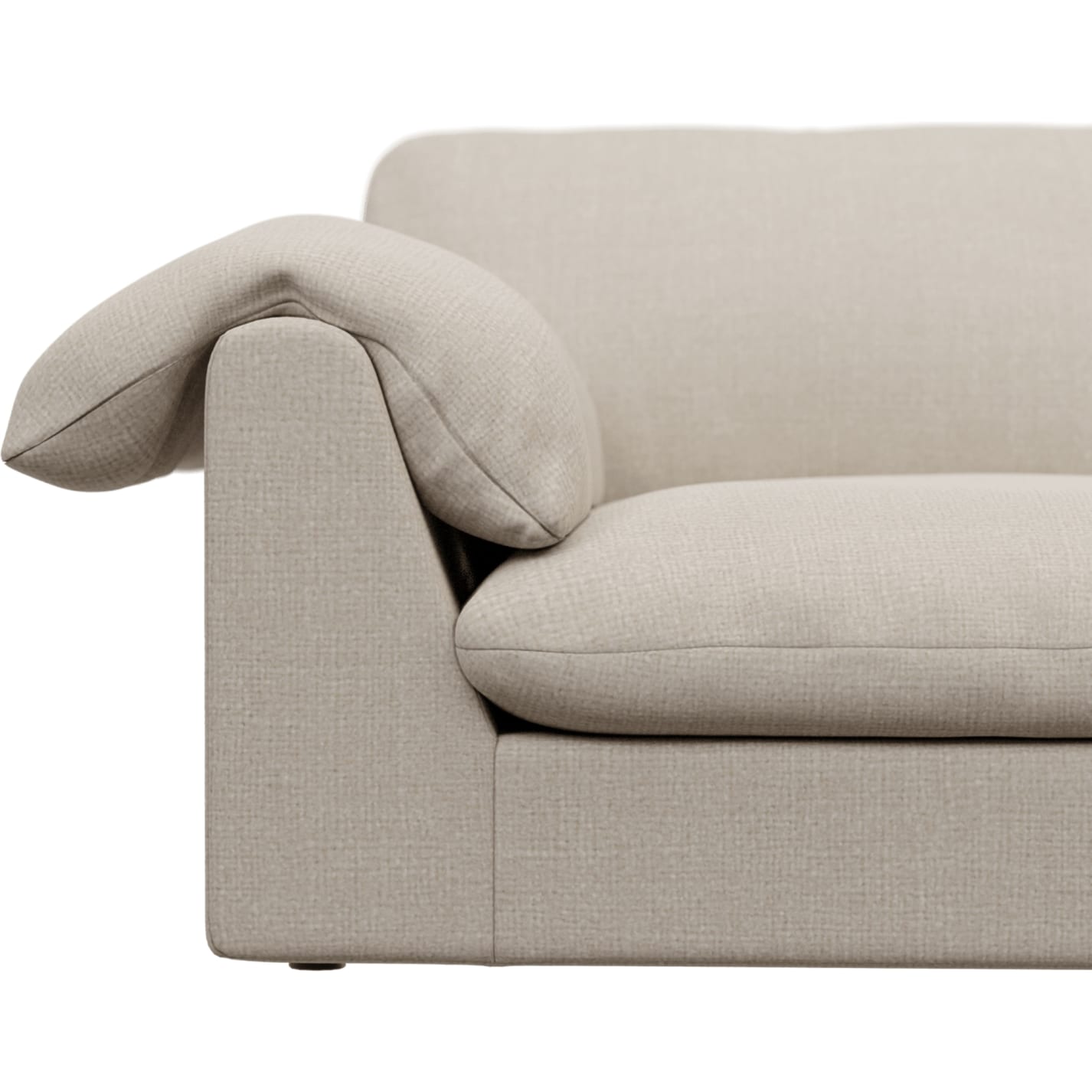 Ludlow Santa Fe Sand Sofa - 5 Seater RAF Terminal color Santa Fe Sand