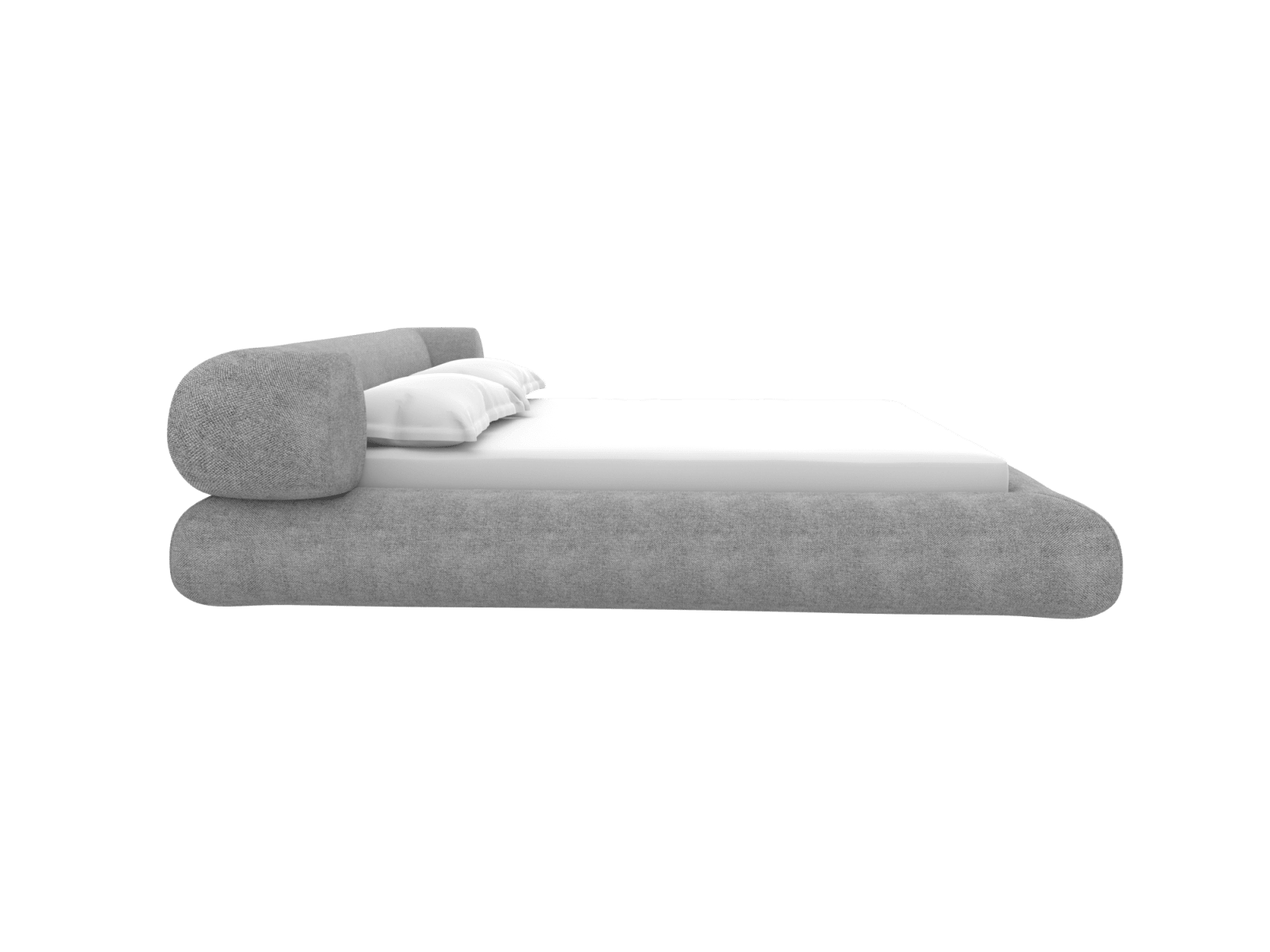 Frankie Bed California Slate color California Slate