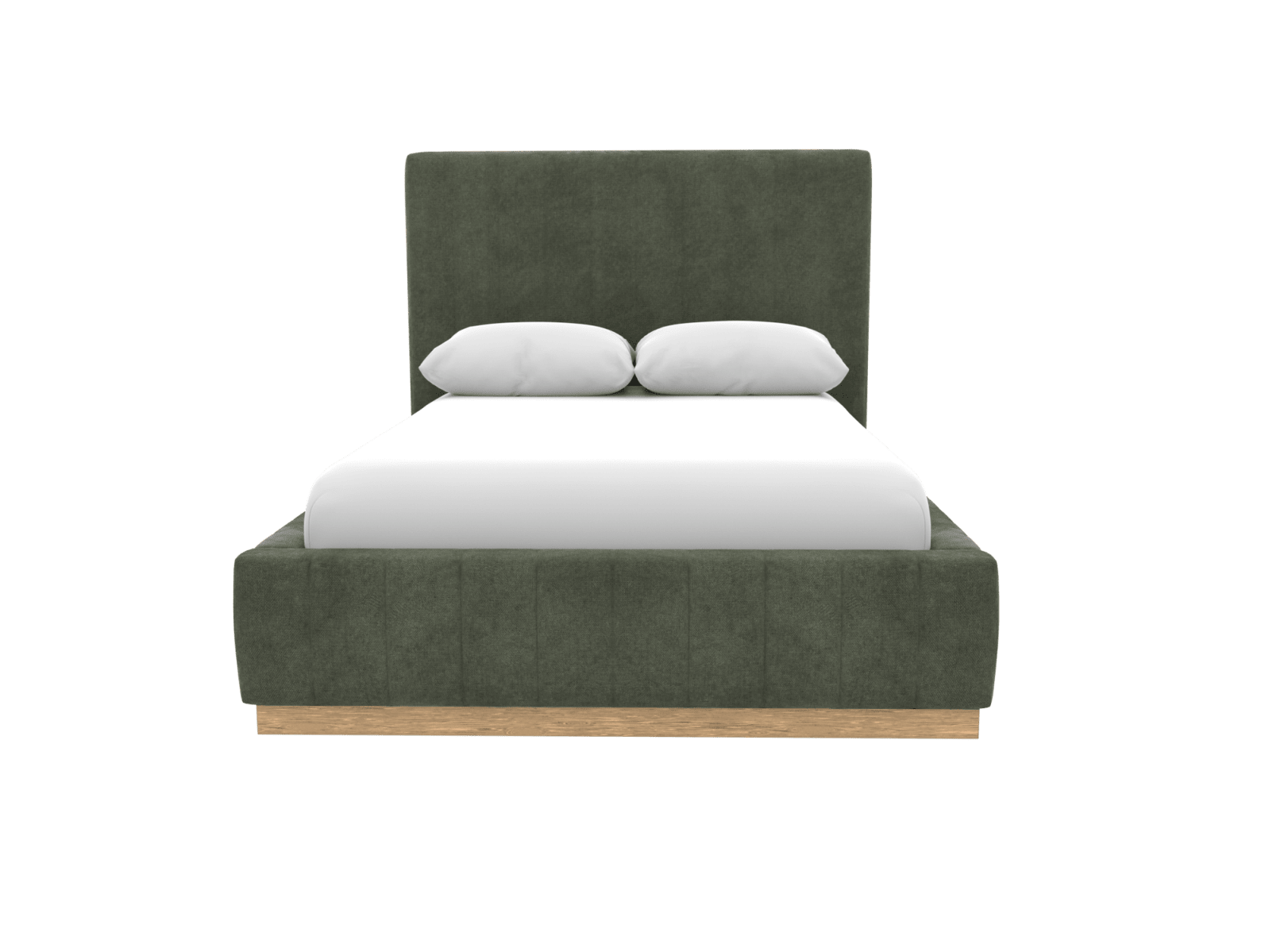 Brentwood Gas Lift Bed Muse Forest color Muse Forest
