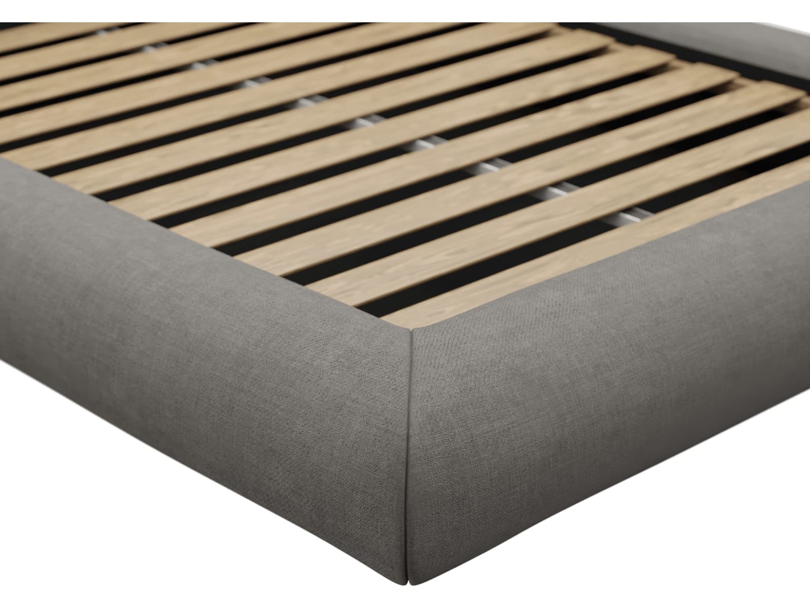 Frankie Bed Isla Soft Grey color Isla Soft Grey