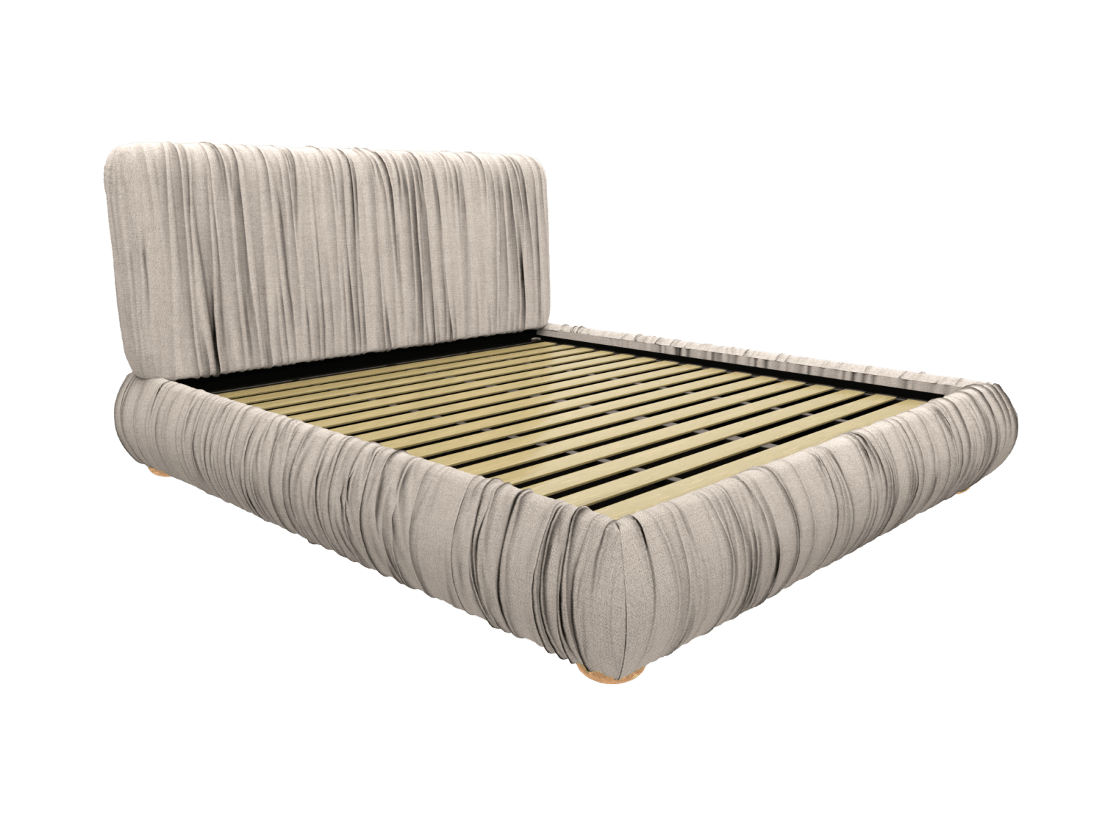 Gracie Bed Frame Noa Desert color Noa Desert
