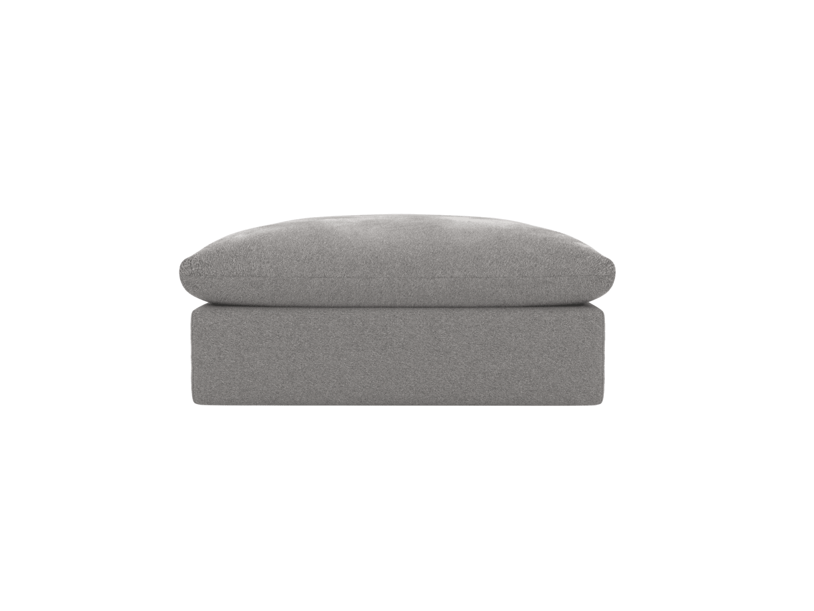 Willow Toorak Pebble Ottoman color Toorak Pebble