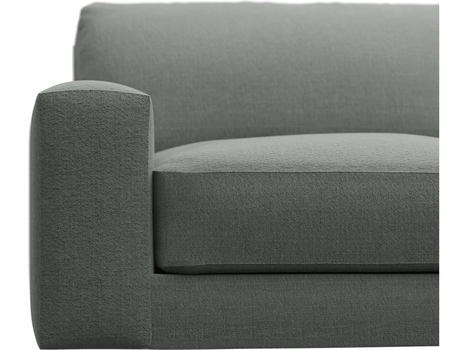 Monica Tribute Storm Sofa - 4 Seater color Tribute Storm