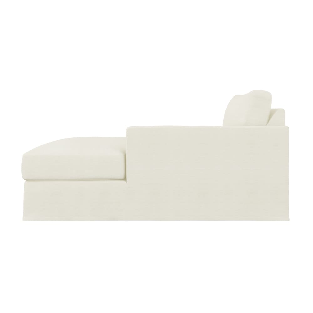 Sunday Tribute Ice Right Arm Facing Chaise Module color Tribute Ice