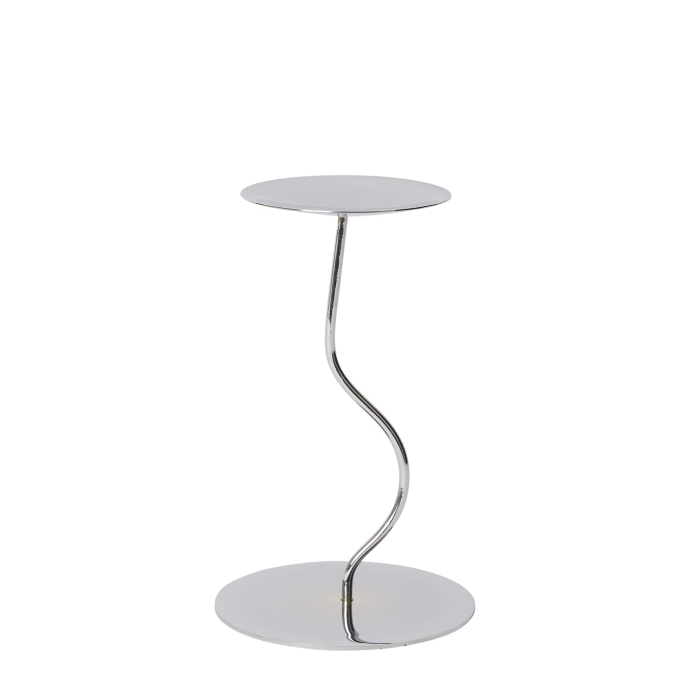 Marais Candle Holder Silver color Sliver