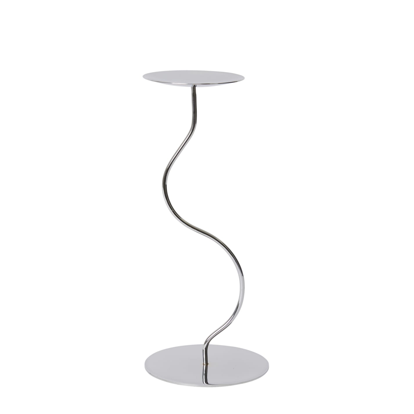 Marais Candle Holder Silver color Sliver