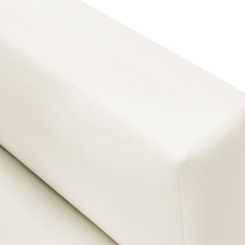 Haven Muse Flax Corner Sofa Chair Module color Muse Flax