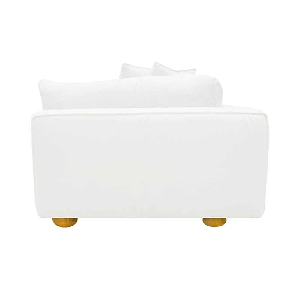 Tully Muse Frost Corner Sofa Chair Module color Muse Frost