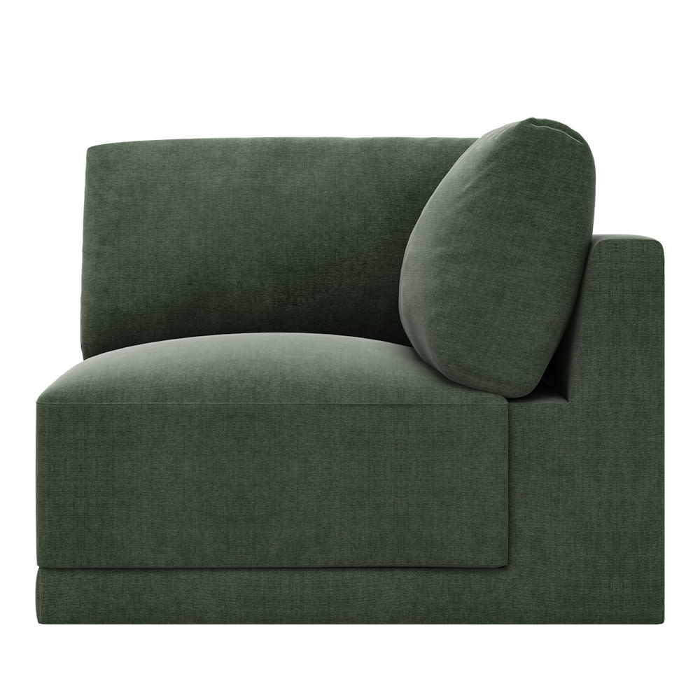 Haven Muse Forest Corner Sofa Chair Module color Muse Forest
