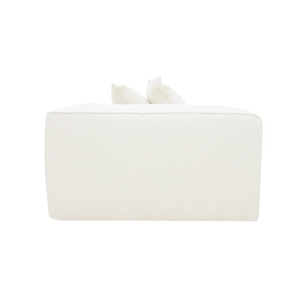 Riley Boucle Ivory Module Corner color Boucle Ivory
