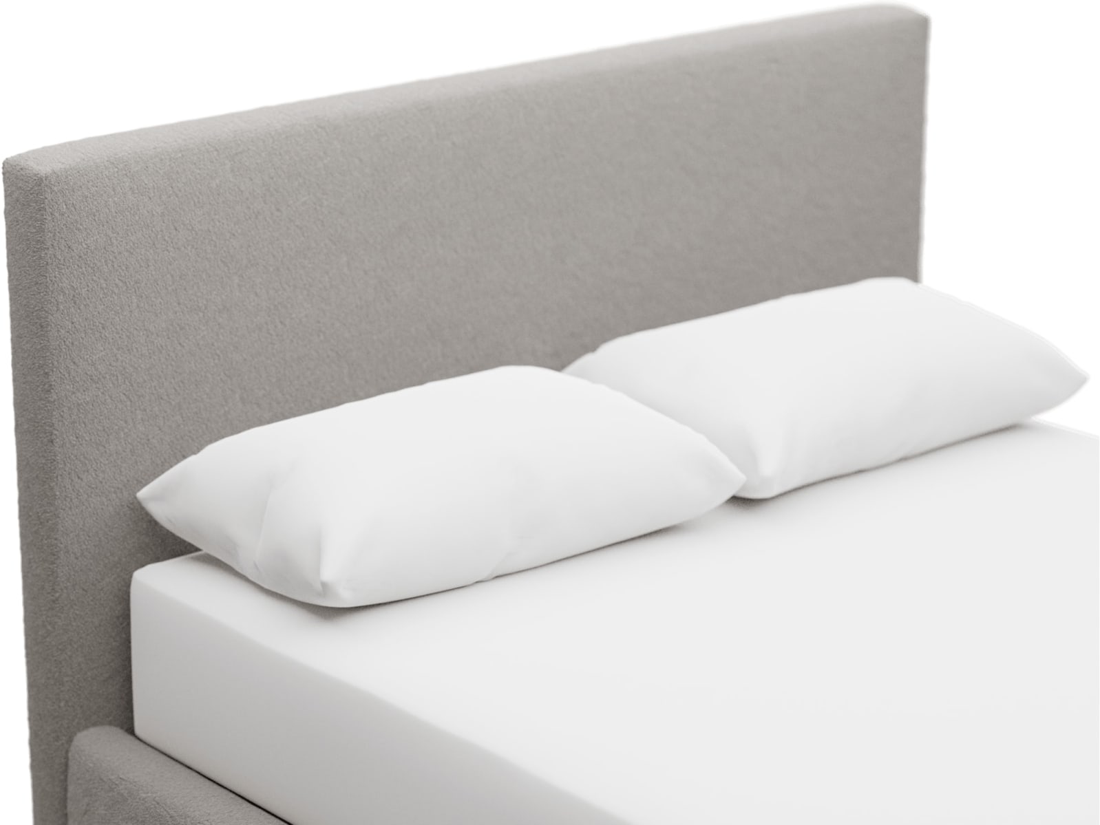 Haven Gas Lift Bed Boucle Pumice color Boucle Pumice