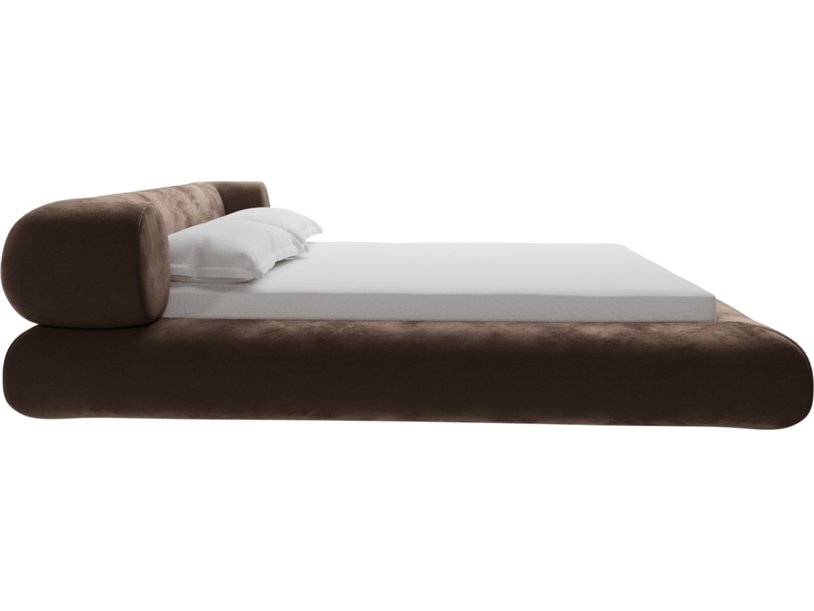 Frankie Bed Muse Chocolate color Muse Chocolate