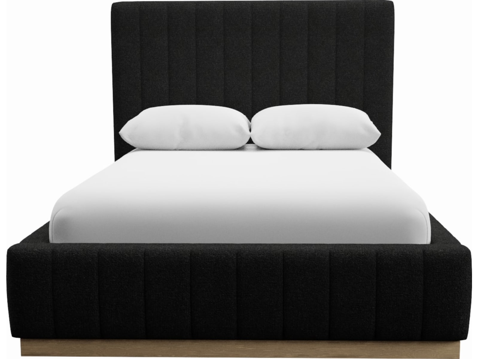 Brentwood Gas Lift Bed California Charcoal color California Charcoal