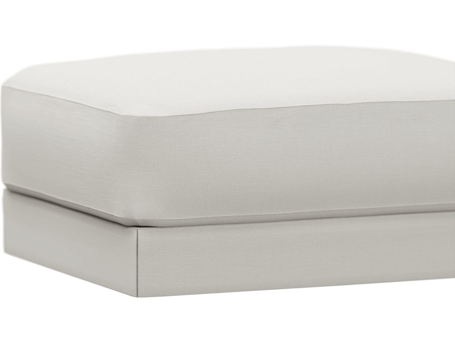 Monica Tribute Ice Ottoman color Tribute Ice