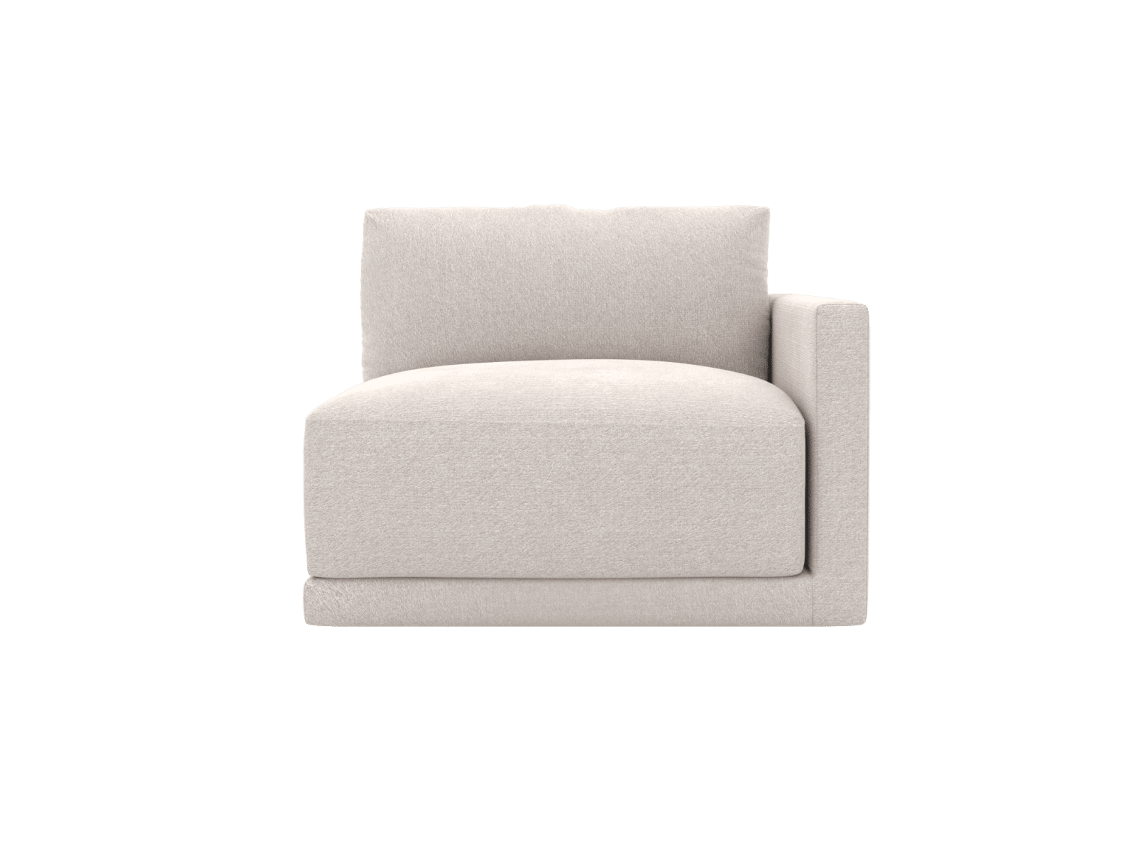 Haven Toorak Pearl Right Arm Facing Sofa Module color Toorak Pearl