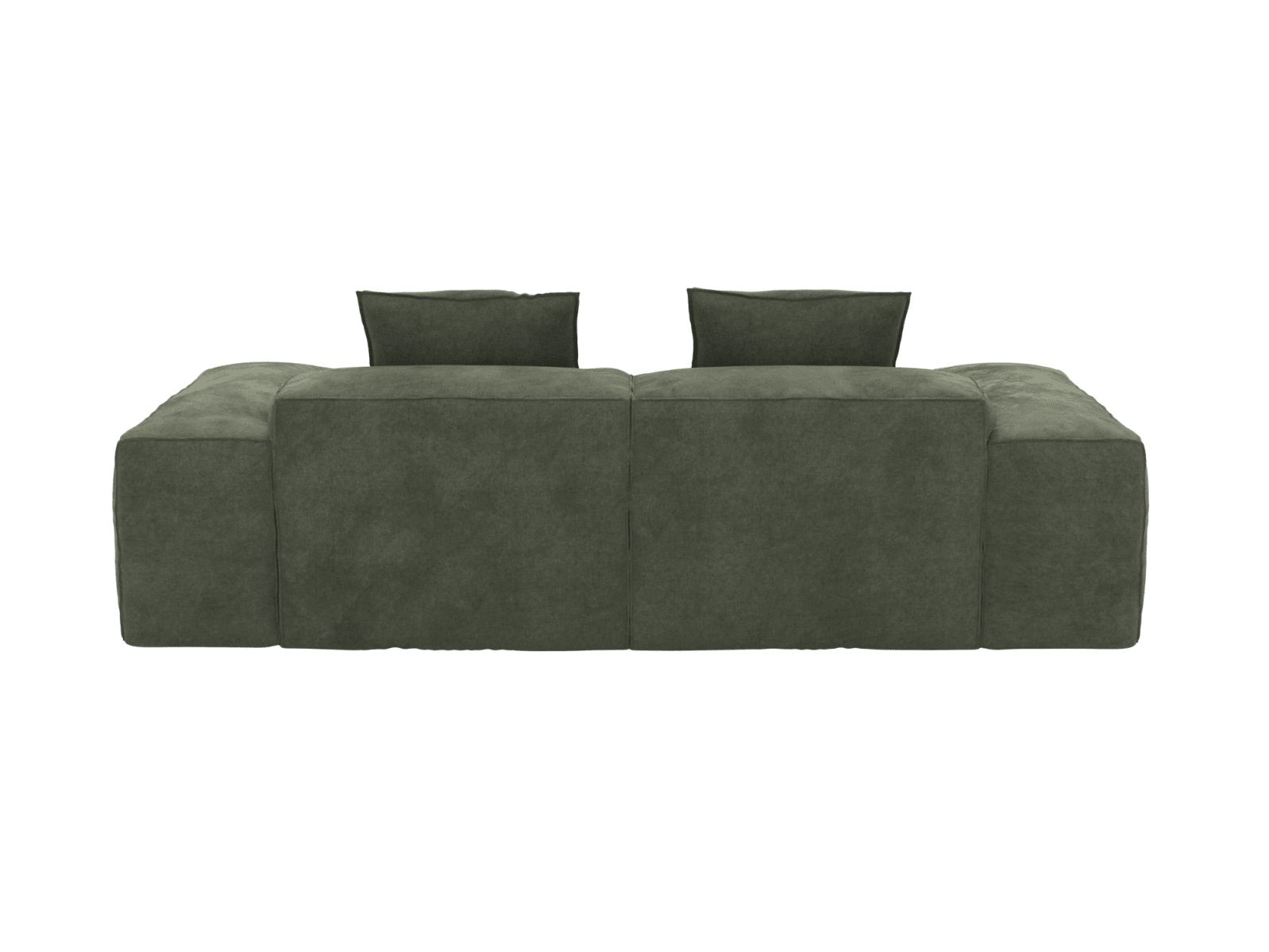 Riley Muse Forest Modular Chaise Sofa - 2 Seater color Muse Forest