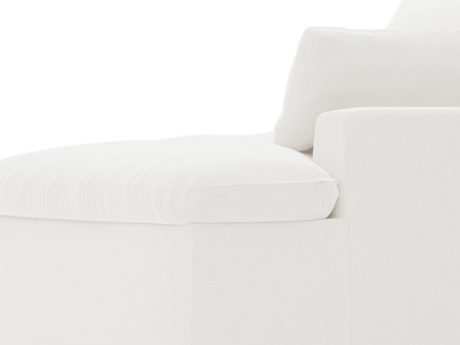 Retreat Tribute Ice Chaise Sofa Right Arm Facing Module color Tribute Ice