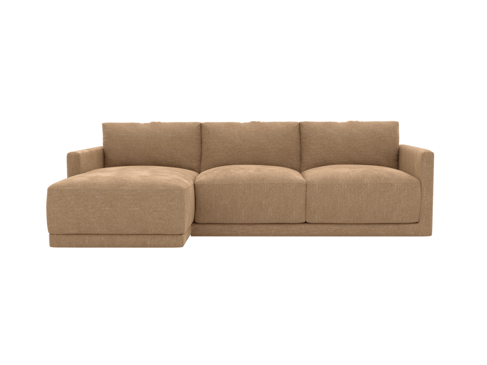Haven Avon Honey 3 Seater Chaise Sofa color Avon Honey