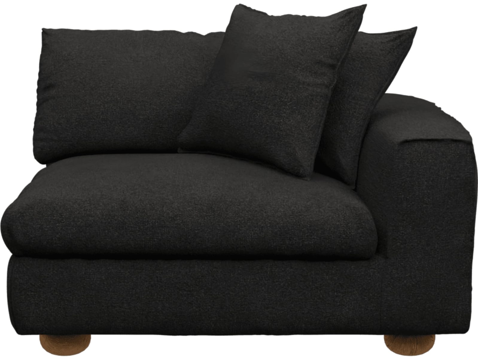 Tully Sofa Modules Slip Covers California Charcoal color California Charcoal