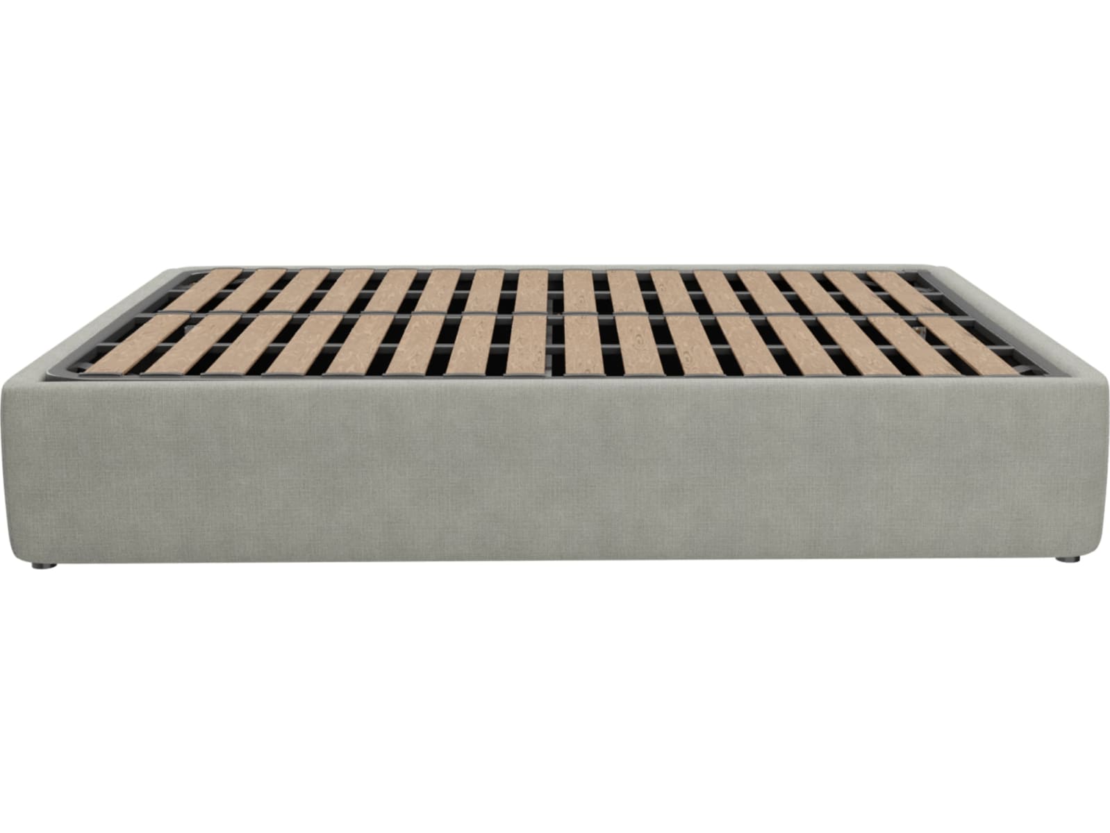 Leo Gas Lift Bed Base Toorak Pebble color Toorak Pebble