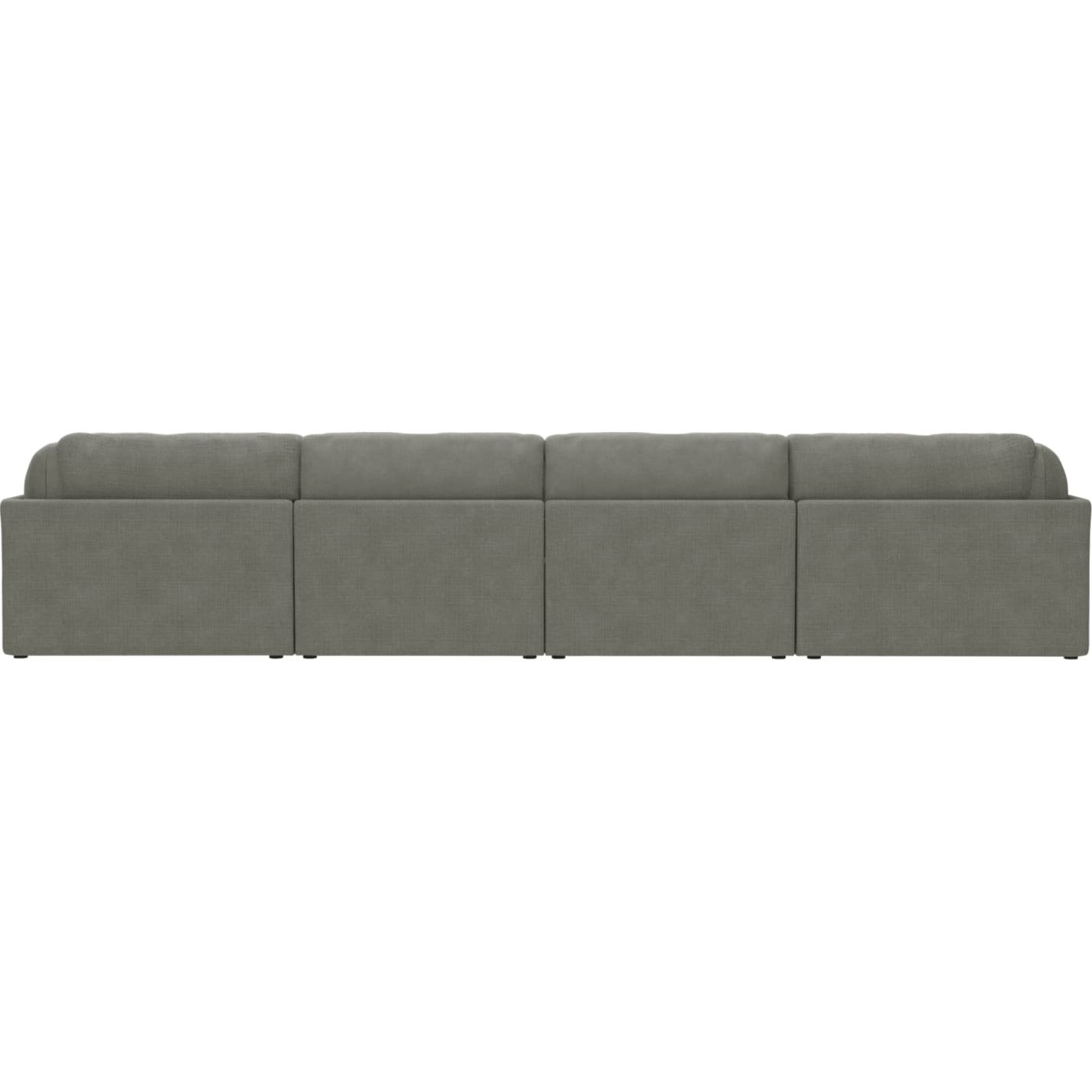 Finley Toorak Pebble Modular Sofa - 4 Seater color Toorak Pebble