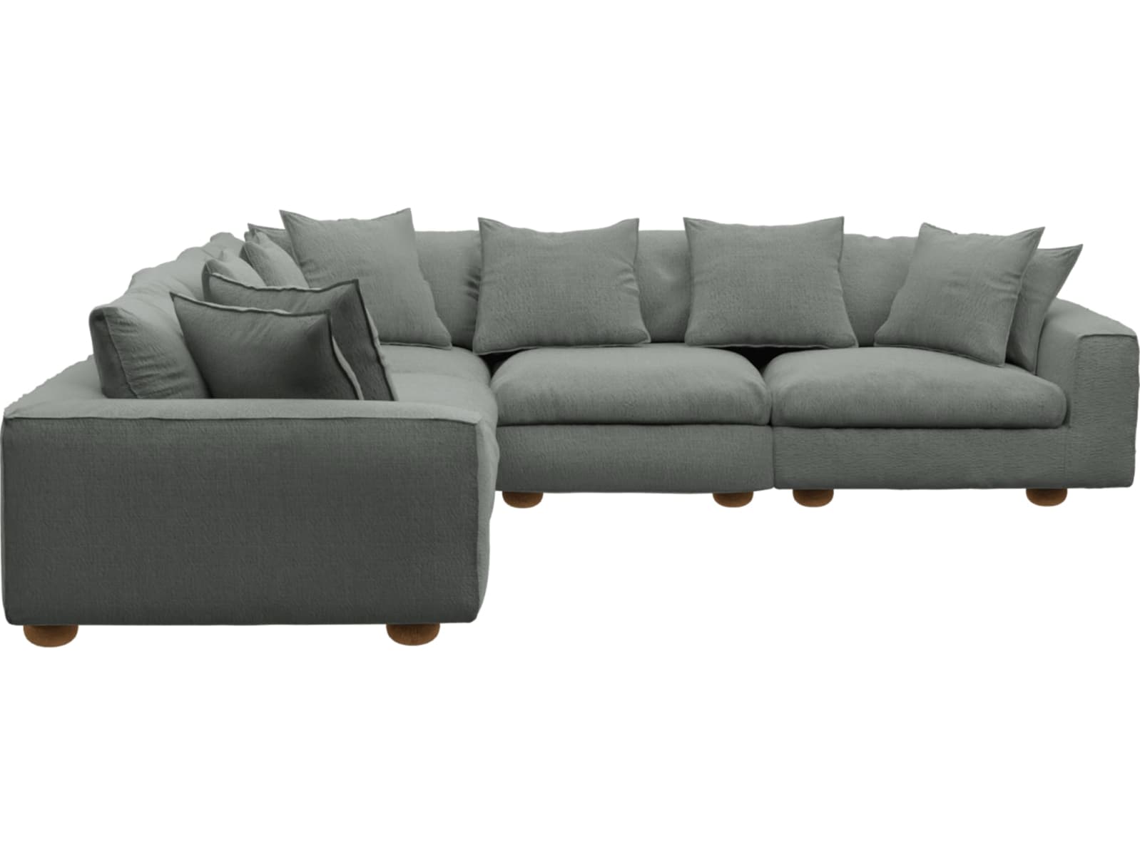 Tully Tribute Storm Modular Sofa - 5 Seater color Tribute Storm