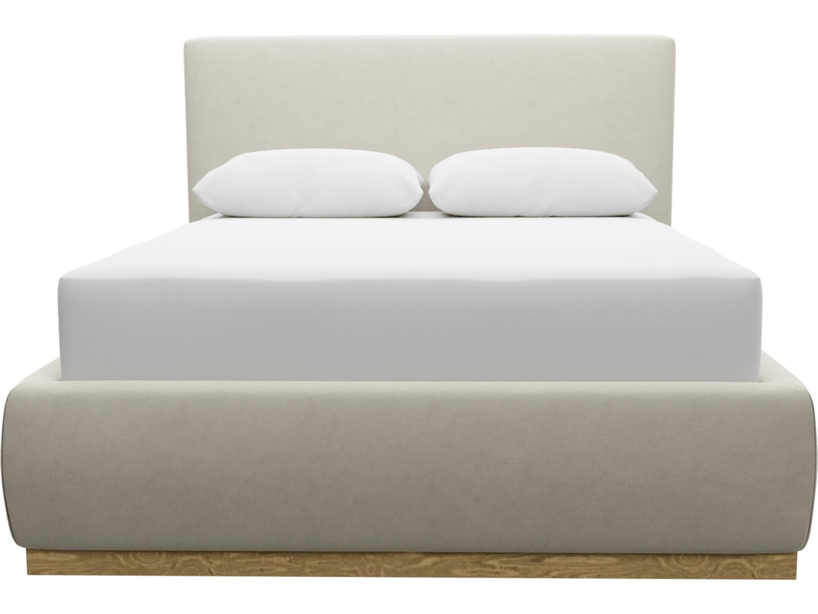 Haven Gas Lift Bed Muse Flax color Muse Flax